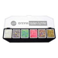 VIVID Glitter | Gleam Glitter Cream | Galactic Palette